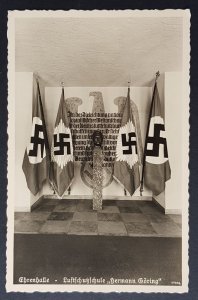 GERMANY THIRD 3rd REICH ORIGINAL POSTCARD HALL OF HONOR HERMANN GORING