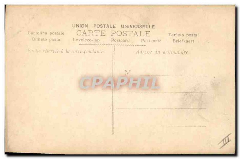 Postcard Old Woman Theater Tabol