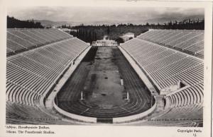 B77187 athens the panathensic stadion   stade stadium scan front/back image