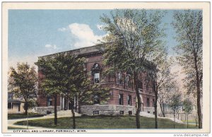 FARIBAULT, Minnesota, 1900-1910's; City Hall and Library