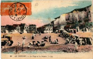 CPA Le TRÉPORT-La Plage et les Falaises (348250)