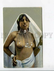 3174143 Semi-nude arabian girl belly dancer Vintage postcard