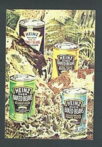 Post Card Heinz Baked Beans Overall Advertising