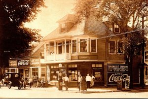 Coca Coloa Sign At Tonimicut Pharmacy Repro From Collection Of John Baeder