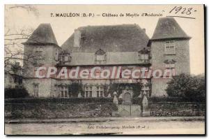 Postcard Old Mauleon Basses Pyrenees Chateau Maytie of Andurain