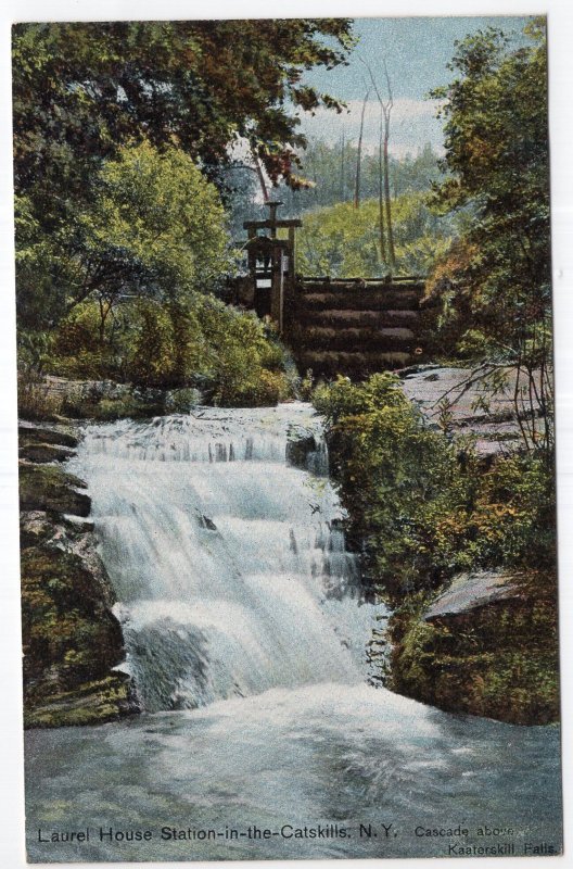 Laurel House Station-in-the--Catskills, N.Y., Cascade above Kaaterskill Falls