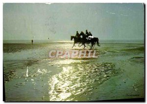 Modern Postcard Deauville Cavaliers against day Effect