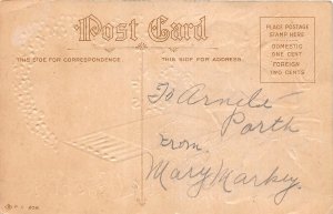 F39/ Valentine's Day Love Postcard c1910 Matchbox Matches Cupid 16