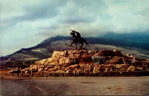 Wyoming Cody Buffalo Bill The Scout Equestrian Statue