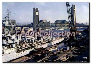 Modern Postcard Brest Arsenal Le Pont De Recouvrance