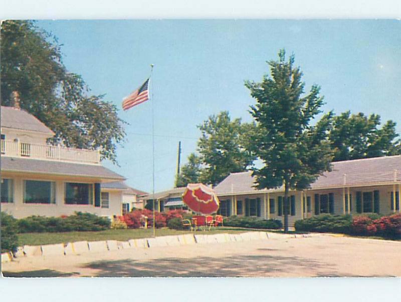 Unused Pre-1980 MOTEL SCENE Milwaukee Wisconsin WI F7448