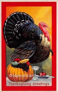 Thanksgiving Greetings Unused 