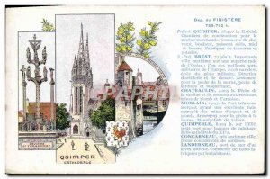 Postcard Old Finistere Quimper