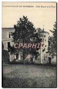 Old Postcard Sanatorium Monbran West Coast and the tower