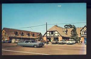 Solvang, California/CA/Calif Postcard, The Famous Danish Inn, Iron Art Gift Shop