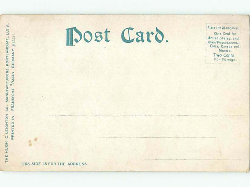 Unused Pre-1907 FIRST POST OFFICE Haverhill Massachusetts MA Q1390