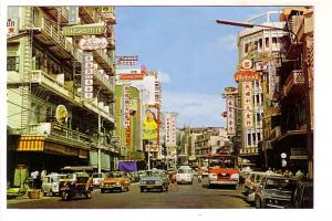 Busy with Cars, China Town, Jawaraj Rd, Bangkok, Thailand 