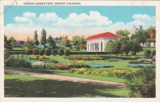 Colorado Denver Sunken Garden Park