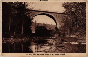 CPA La Dore a Giroux et le Pont de Cunlhat (1257384)