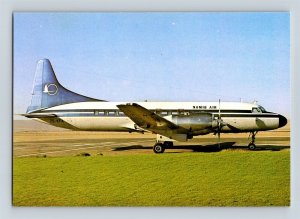 Aviation Airplane Postcard Namib Air Airlines Convair CV-580 Namibia J14