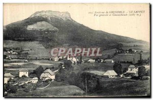 Old Postcard Grenoble Sappey Vue Generale and Chamechaude