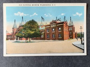 Old National Museum Washington DC Litho Postcard H1302082618