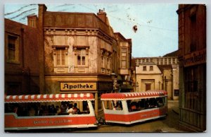 Universal City Studio Tours  Any Street in Europe  1971  Postcard