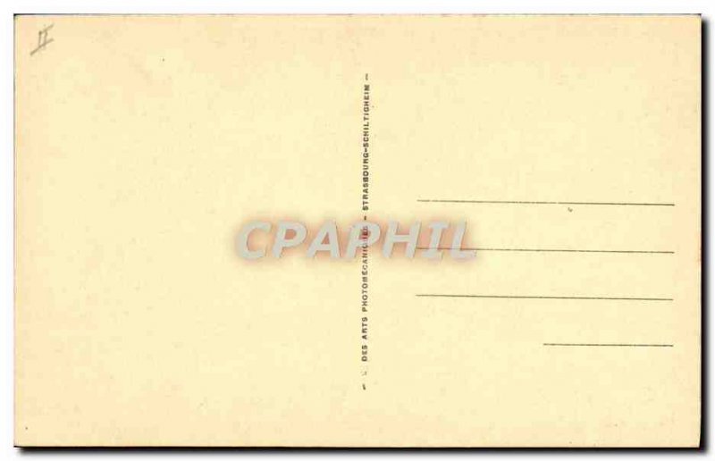 Old Postcard Prison Annecy old prison