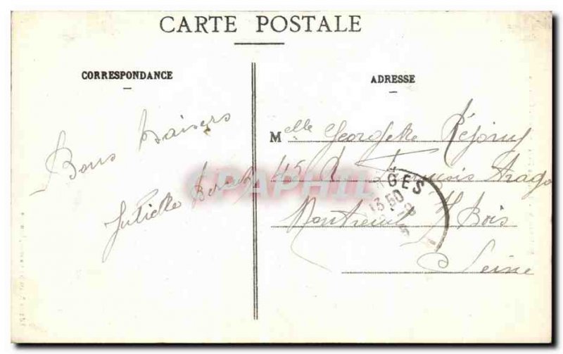 Postcard Bourges Old Tower The Old City Hotel