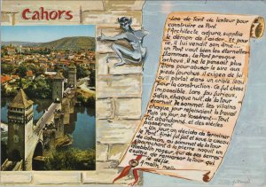 France Postcard - Cahors-En-Quercy, Lot - Le Pont Valentre RRR1402
