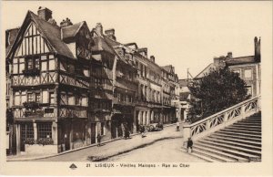 CPA Lisieux Rue au Char (1233227)