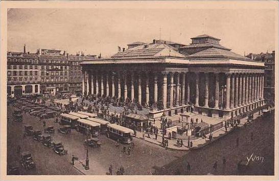 France Paris La Bourse