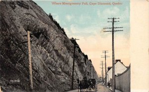 Quebec  Cape Diamond  Where Montgomery Fell