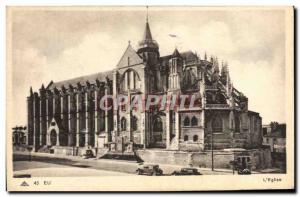 Old Postcard Eu L & # 39eglise