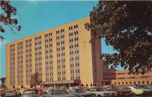 Canton Ohio 1960s Postcard Timken Mercy Hospital 