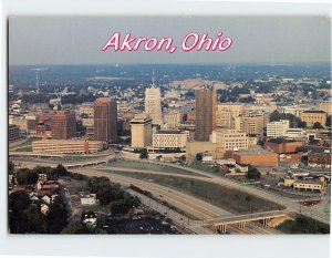 Postcard Greetings From Akron, Ohio