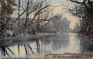 On The Swannanoa River North Carolina 1911 postcard