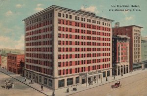 Postcard Lee Huckins Hotel Oklahoma City OK