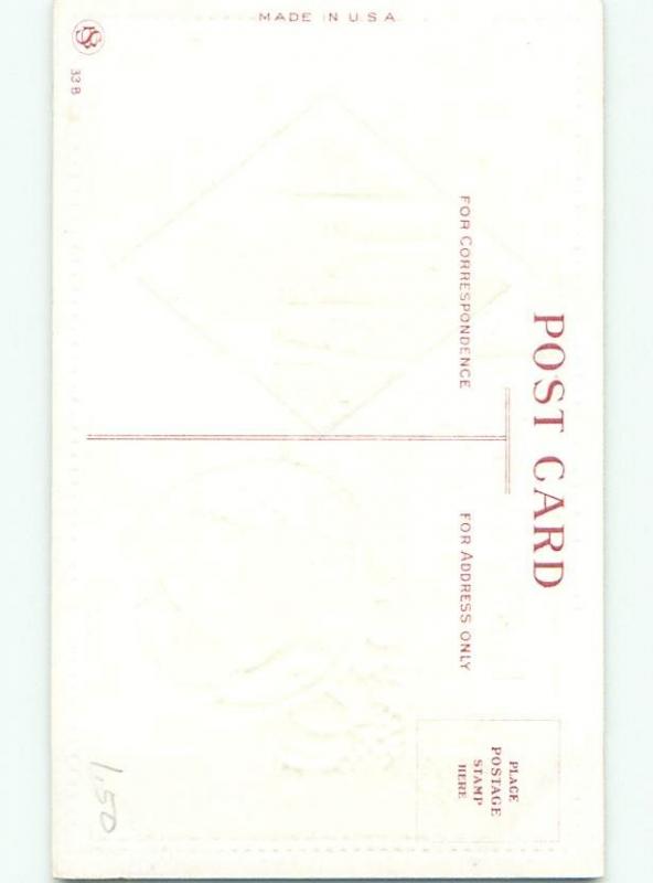 Divided-Back THANKSGIVING SCENE Great Postcard AA0517