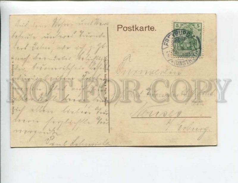 3173772 GERMANY FREYBURG a. UNSTRUT John's Grab Vintage RPPC