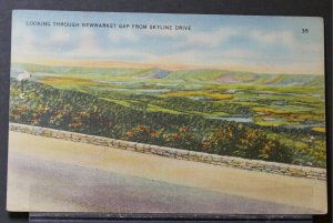 Looking Through Newmarket Gap From Skyline Drive