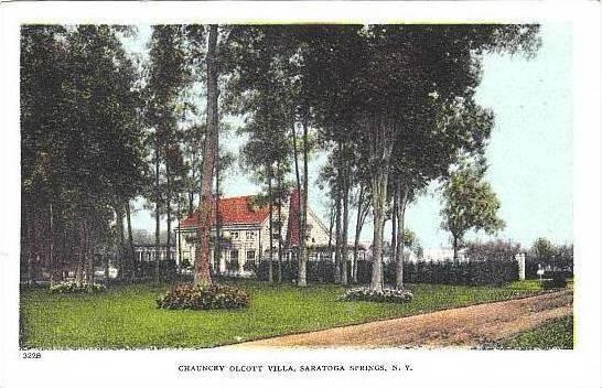 New York Saratoga Springs Chauncey Olcott Villa