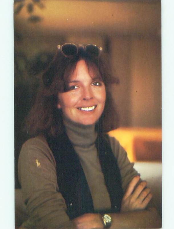 Unused 1979 ACTRESS DIANE KEATON ON POSTCARD k7088