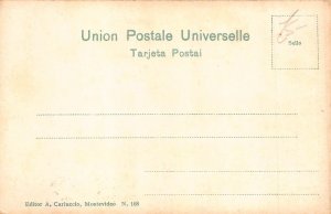 Uruguay Montevideo Aduana vintage postcard B837