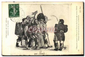 Old Postcard History Napoleon 1st L & # 39empereur reviewing the workers of t...