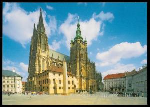 Prague - The Prague Castle - St. Vitus Cathedral