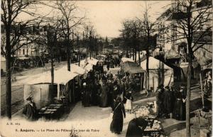 CPA AK ANGERS - La Place du Pelican un Jour de Foire (215309)