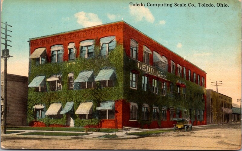 Postcard Toledo Computing Scale Company in Toledo, Ohio