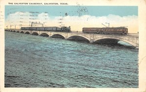 The Galveston Causeway - Galveston, Texas TX  