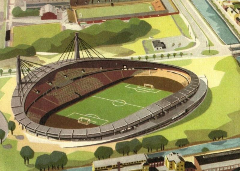 sweden, GÖTEBORG, Ullevi Stadion (1960s) Stadium Postcard